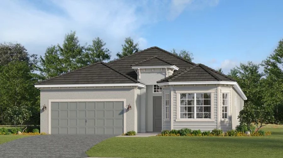 Angelina exterior elevation 2, artist's rendering